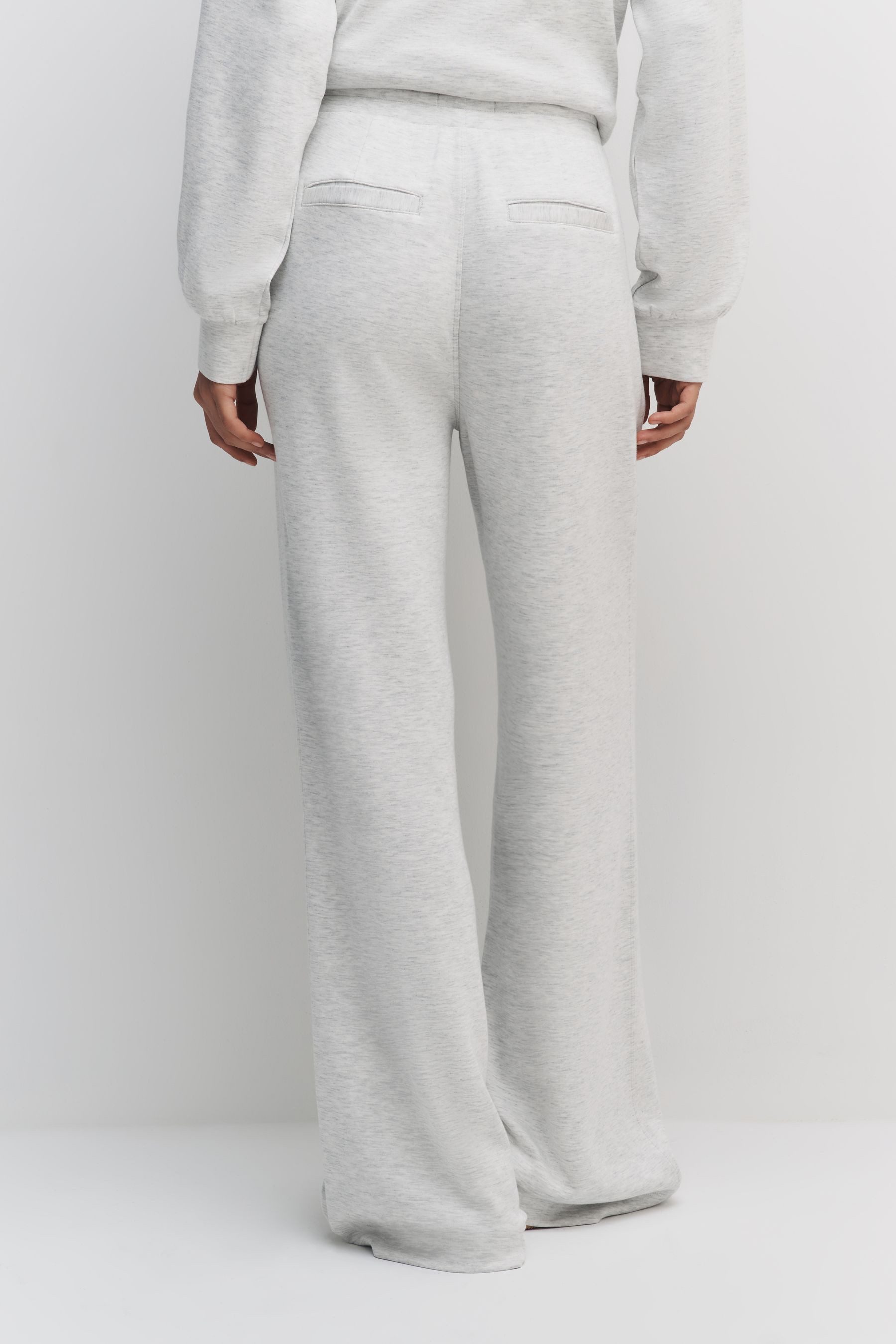 Next Jogginghose Premium Jersey-Jogginghose mit weitem Bein (1-tlg)