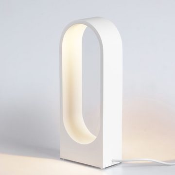 click-licht LED Tischleuchte mylight Tischleuchte Porta Westfalica in weiß, Touchfunktion: Ja, Leuchtmittel enthalten: Ja, fest verbaut, LED, warmweiss, Tischleuchte, Nachttischlampe, Tischlampe