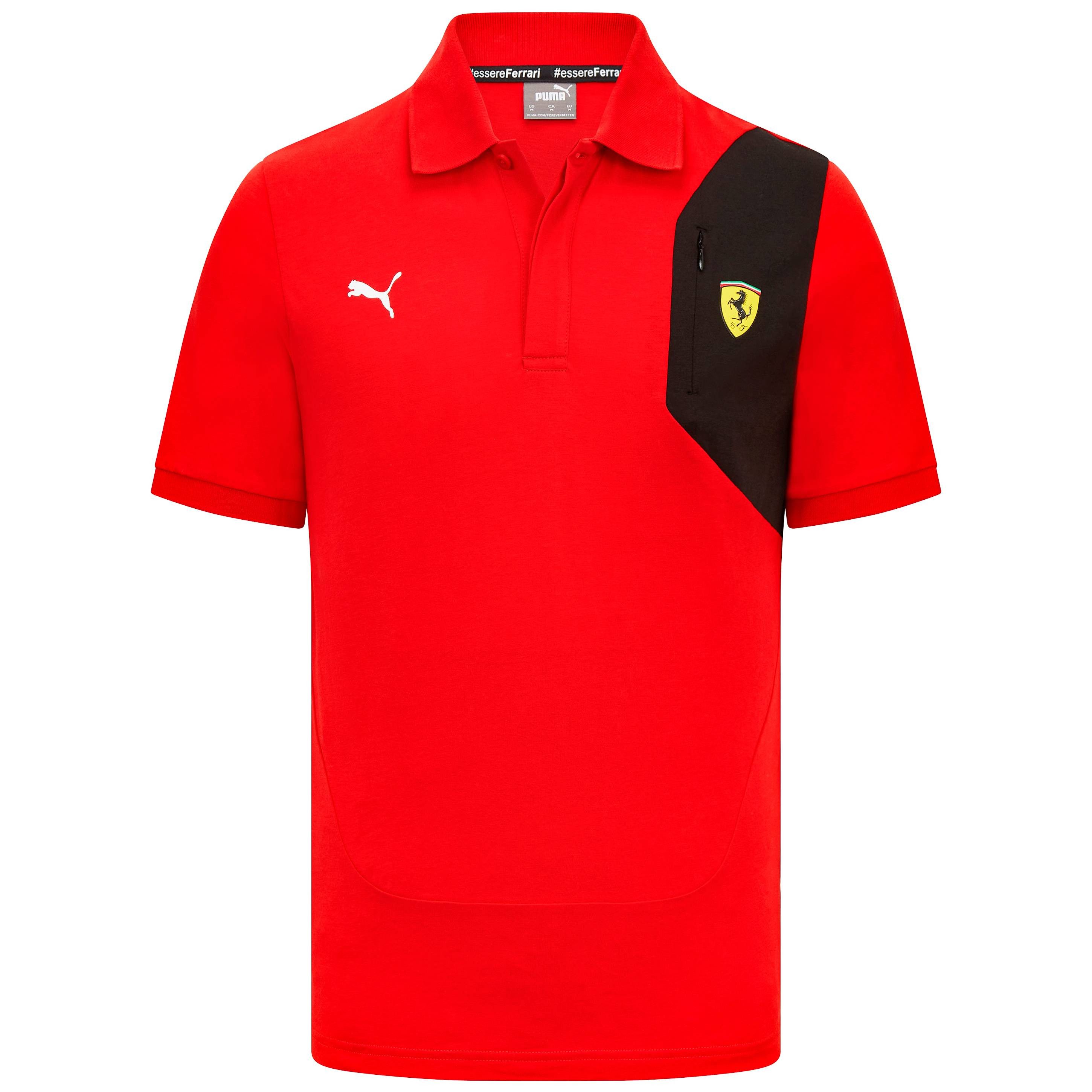 Scuderia Ferrari T-Shirt Scuderia Ferrari Poloshirt "Classic" Puma - rot