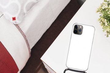 MuchoWow Handyhülle Weiß - Farben - Neutral, Handyhülle Telefonhülle Apple iPhone 11 Pro Max