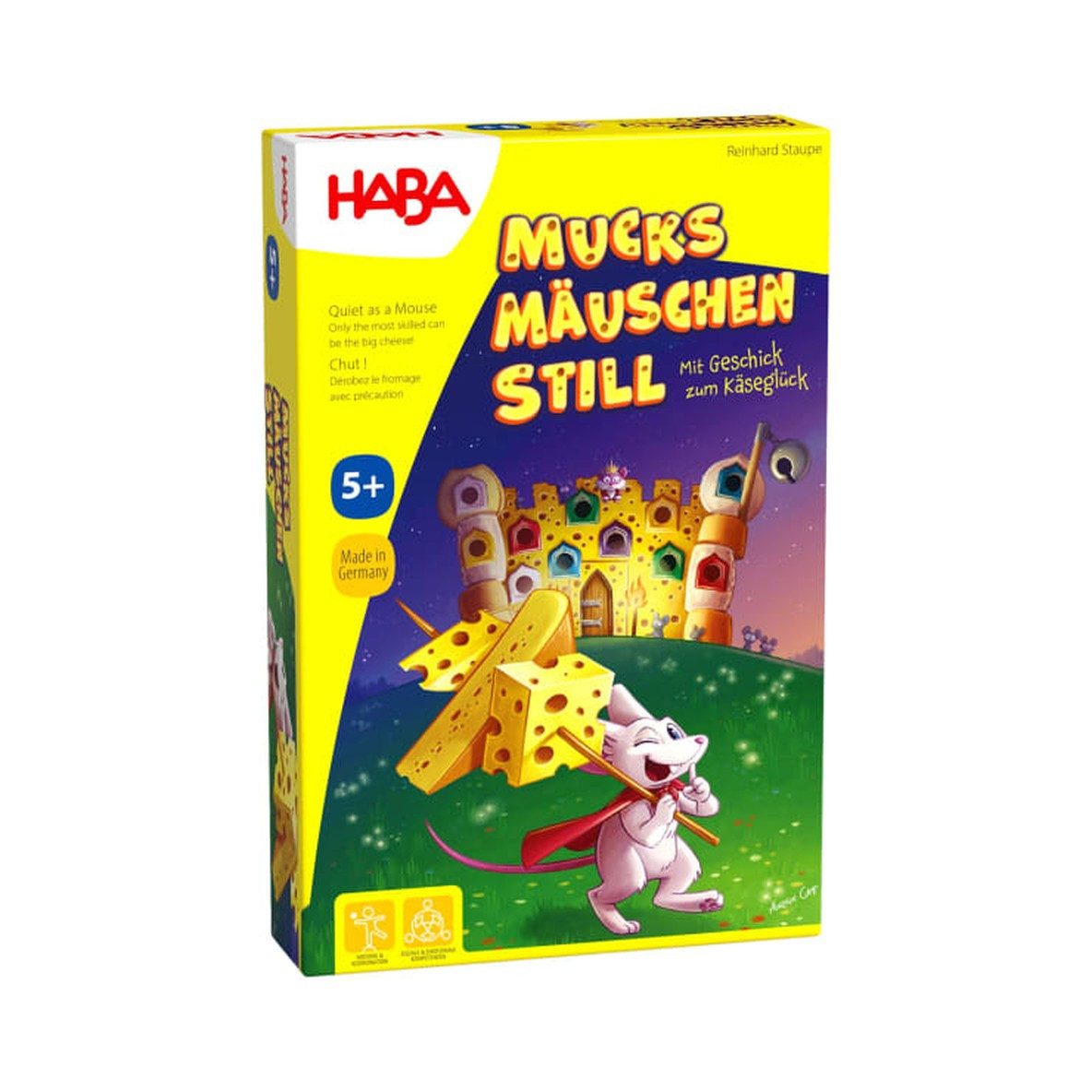 Haba Spiel Mucksmäuschenstill Geschicklichkeitsspiel für Kinder