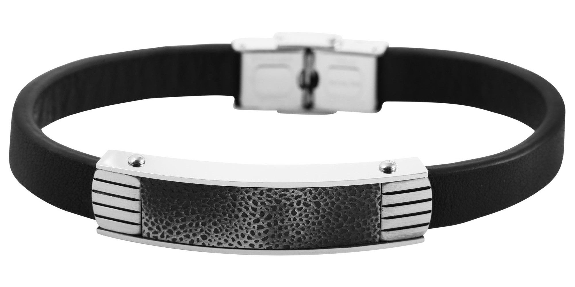 Adelia´s Armreif Armband – Armreif aus Leder 23 cm, Ideal als Geschenk zum Geburtstag
