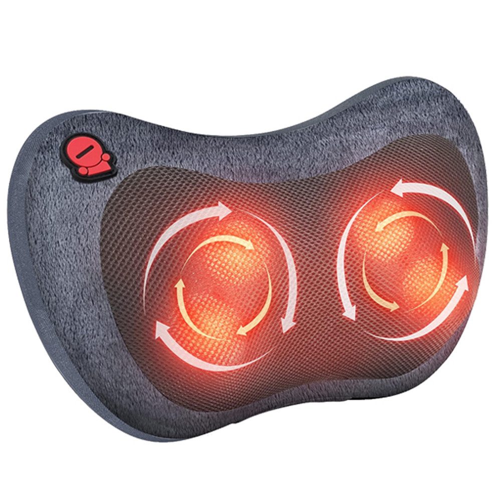 Shiatsu-Massagegerät Nackenmassagegerät mit Wärme, 3D-Rotationsmassage für Nacken