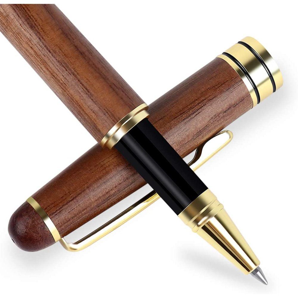 Lubgitsr Holz, Kugelschreiber (1-tlg) ausgefallener aus Schreibstift, Tintenroller-Set
