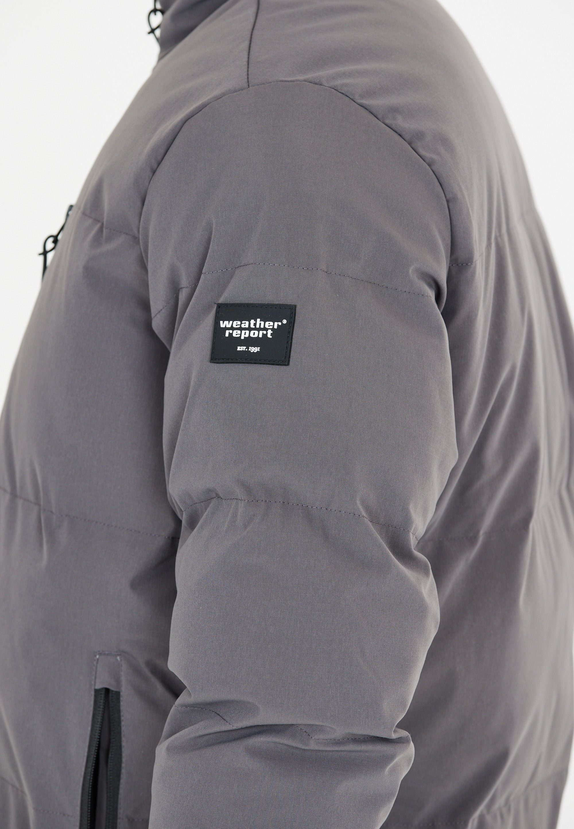 WEATHER REPORT Outdoorjacke Onix in winddichter und wasserabweisender Qualität