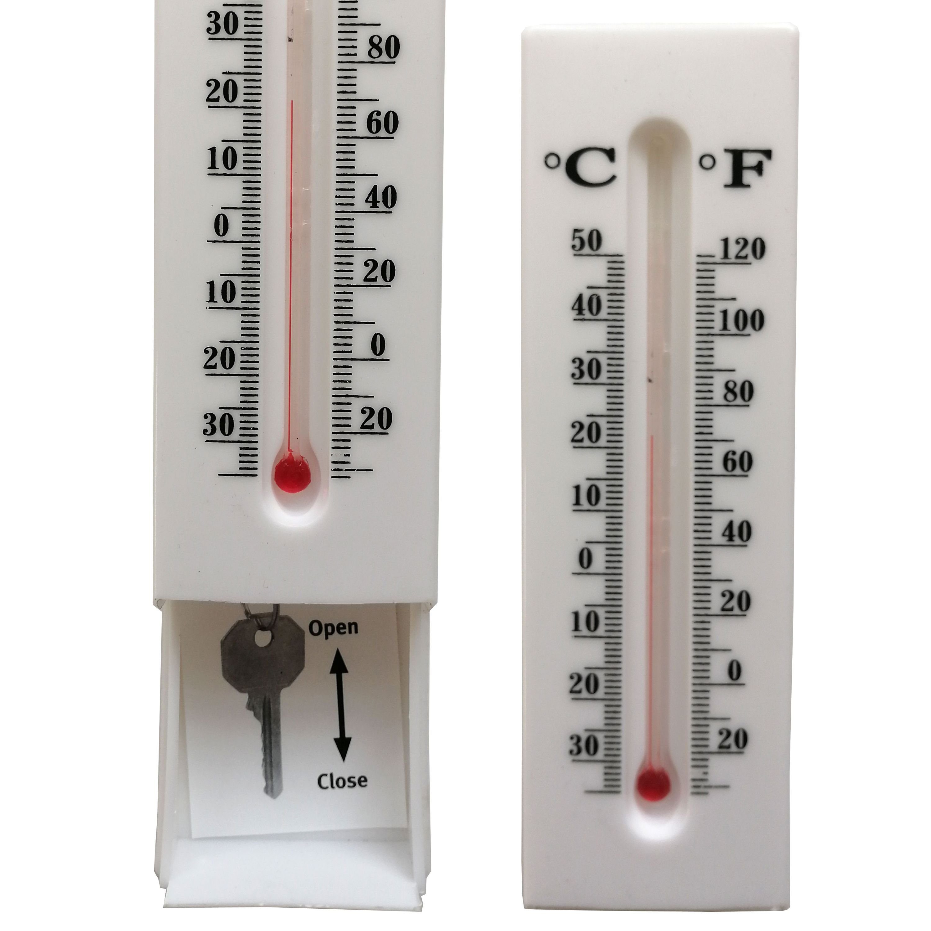 esschert design Fensterthermometer Esschert Design Thermometer mit