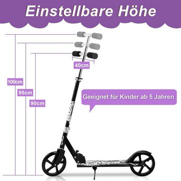 Randaco Cityroller Kinderoller Scooter Faltbarer Kinderscooter Höhenverstellbar