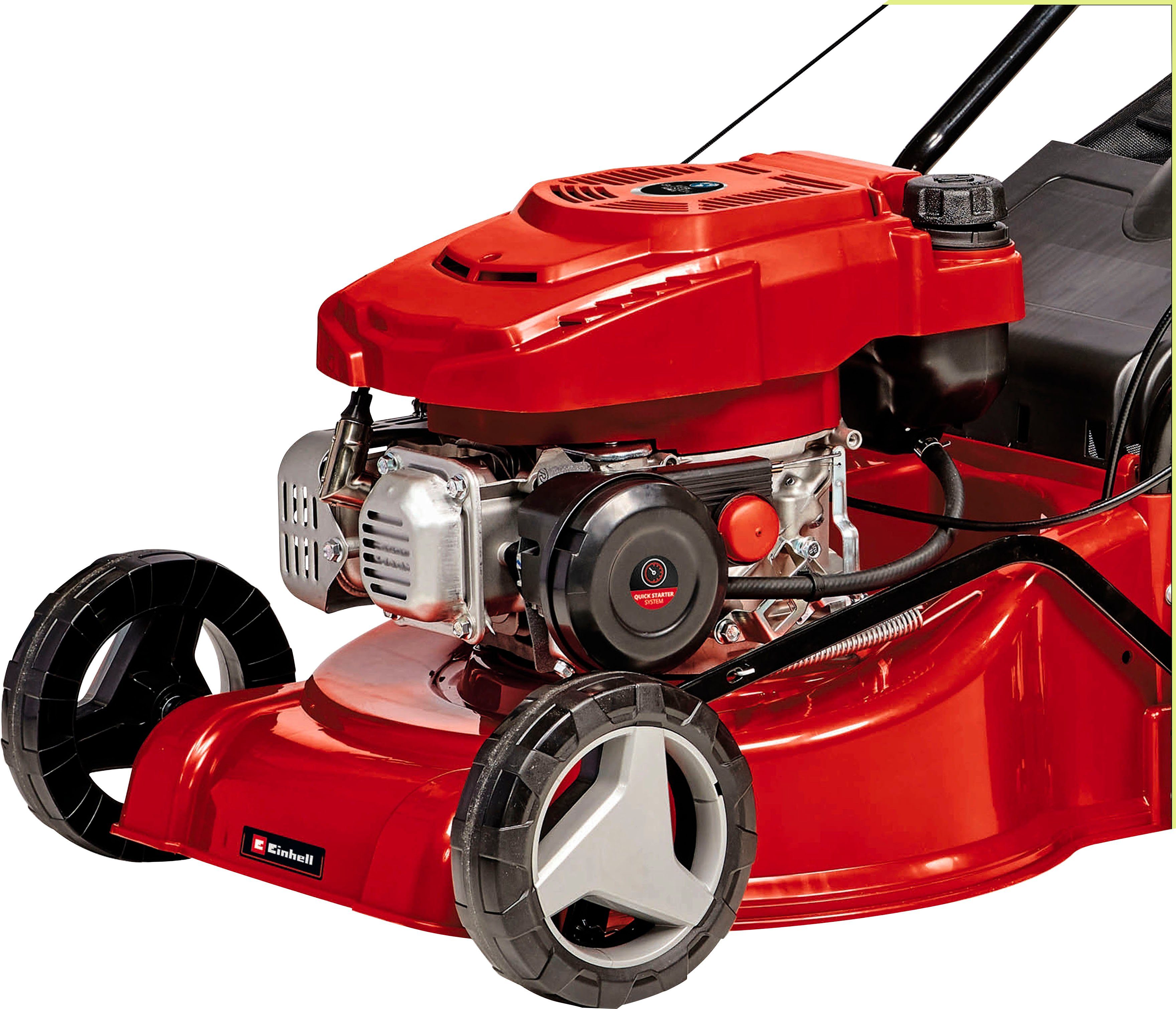 Einhell Benzinrasenmäher GC-PM 40/2 S, 40 cm Schnittbreite, mit Radantrieb