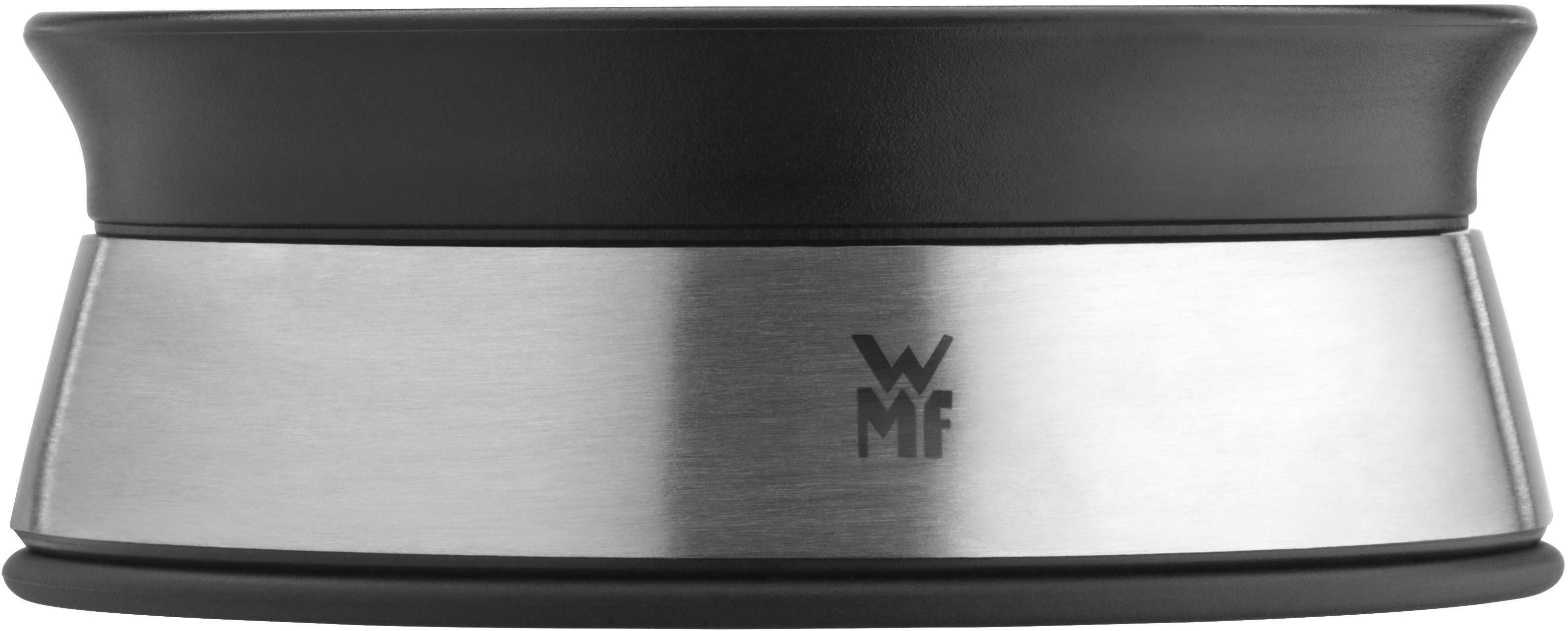 WMF Ingwerreibe Balance, 3-teilig, Cromargan® Edelstahl Rostfrei 18/10, Kunststoff, (1-St), Cromargan Edelstahl rostfrei, Drehaufsatz, Auffangbehälter