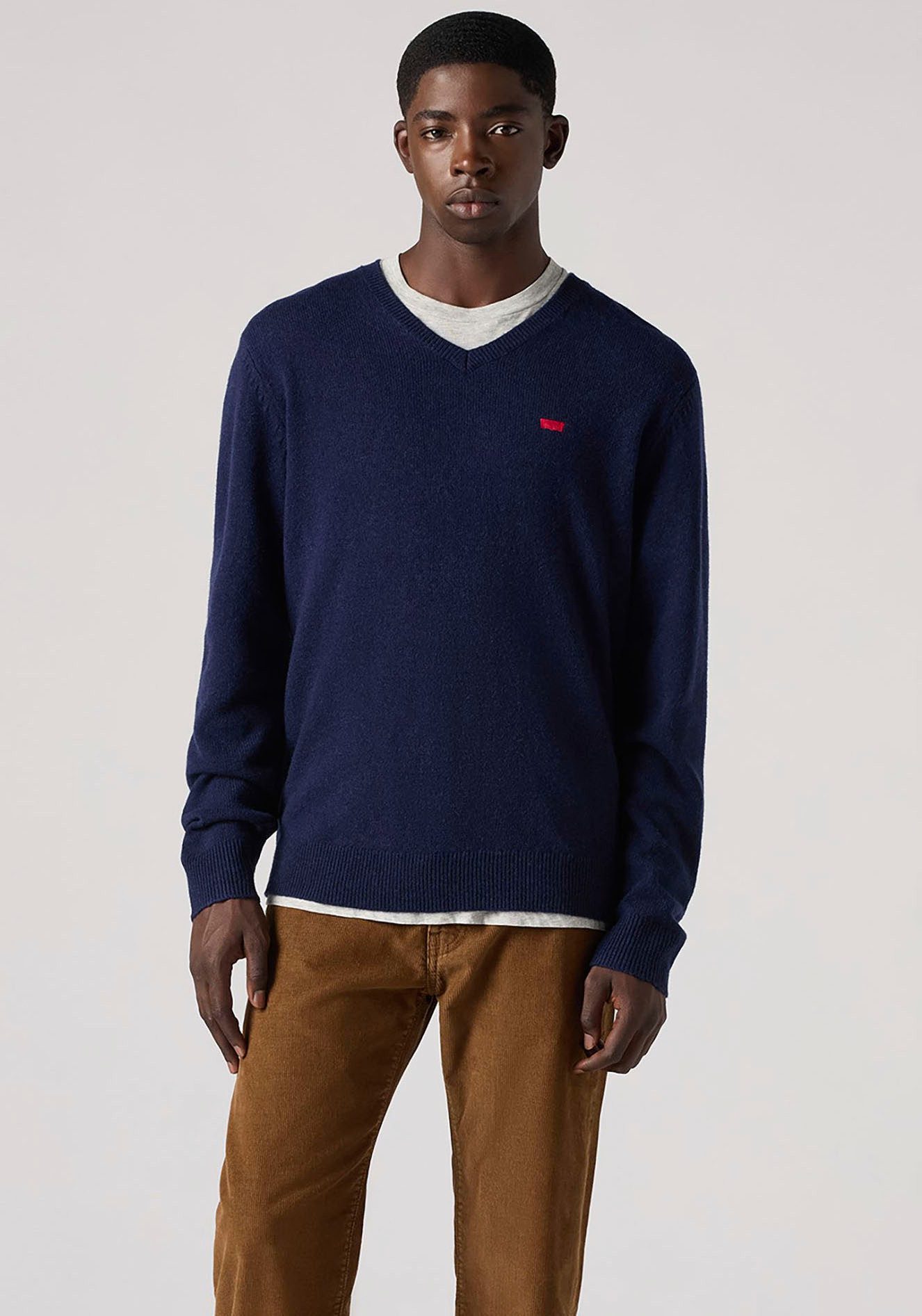 Levi's® V-Ausschnitt-Pullover günstig online kaufen