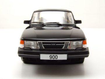 MCG Modellauto Saab 900 Turbo 1981 schwarz Modellauto 1:18 MCG, Maßstab 1:18