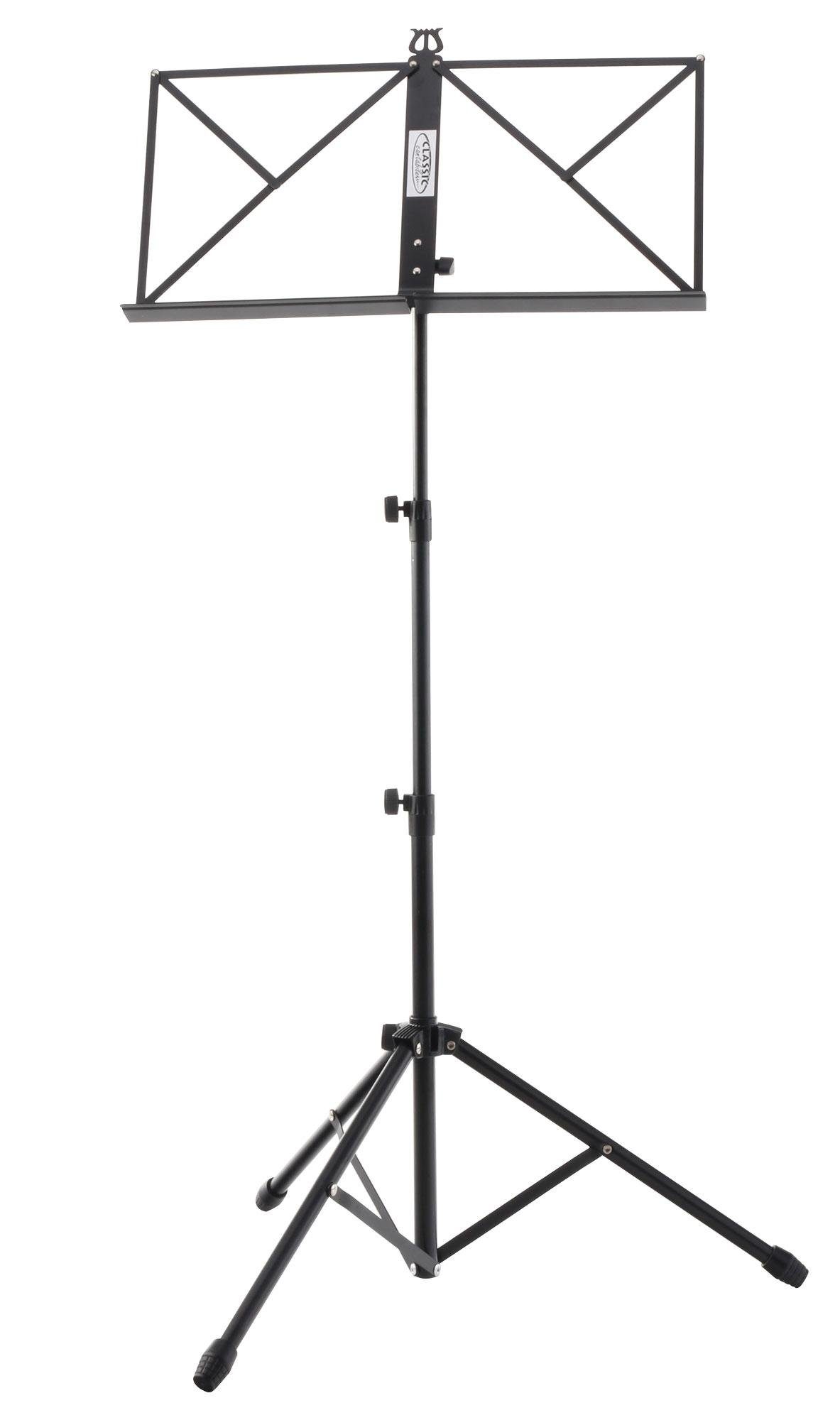 Classic Cantabile Notenpult Пюпитр Heavy, (1-tlg), Robuste, dreibeinige Rohrkonstruktion