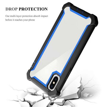 Cadorabo Handyhülle Apple iPhone X / XS Apple iPhone X / XS, Handy Schutzhülle TPU Silikon Cover Bumper - Hard Cover Hybrid Case