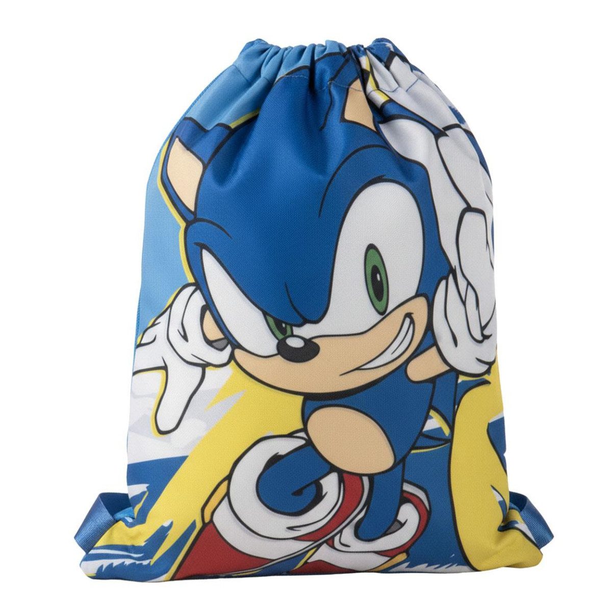 Sonic The Hedgehog Dokumententasche - Kinder flache Schultasche für Schule Kindergarten Freizeit (1-tlg)