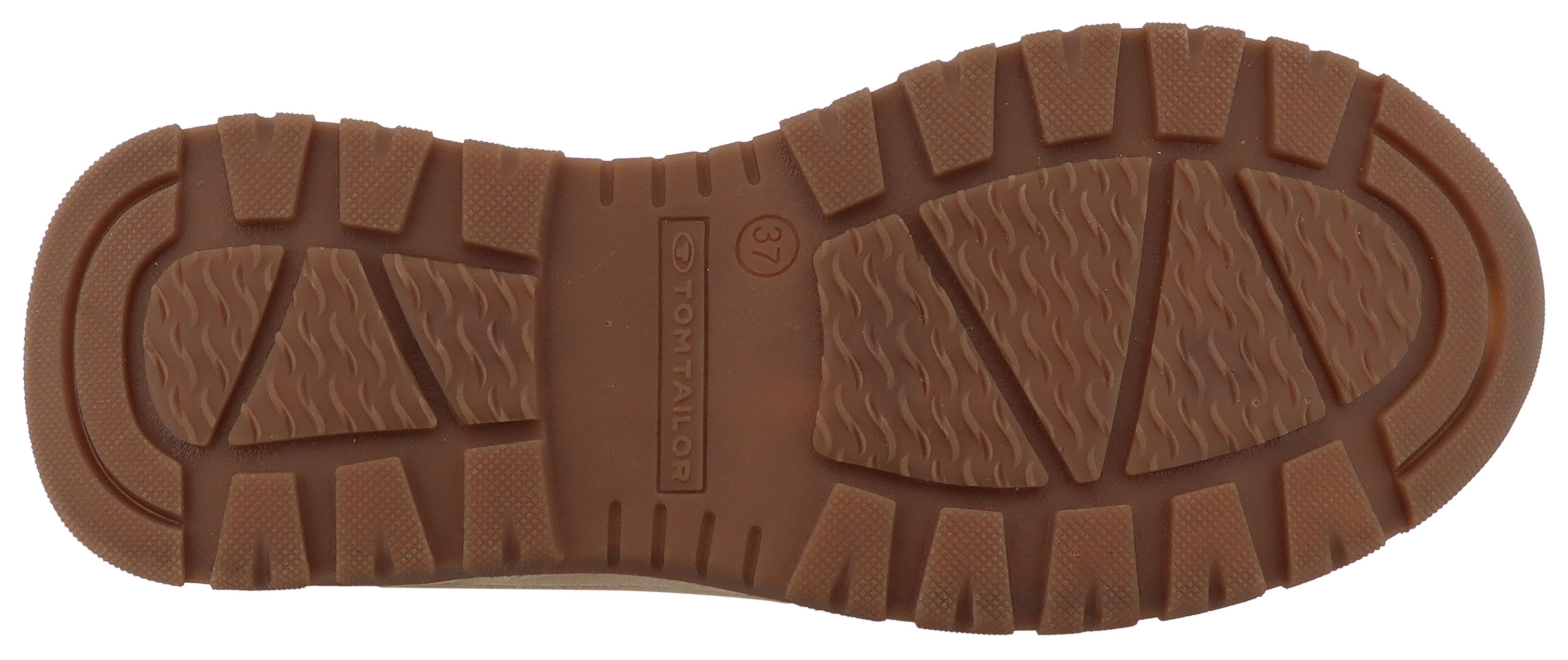 TOM TAILOR Winterboots Winterboots, Schnürboots mit TEX-Membrane, Weite G