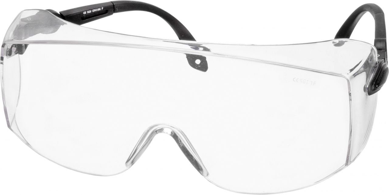 EN und mit verstellbar Überbrille Trend Line Schutz- Arbeitsschutzbrille 166
