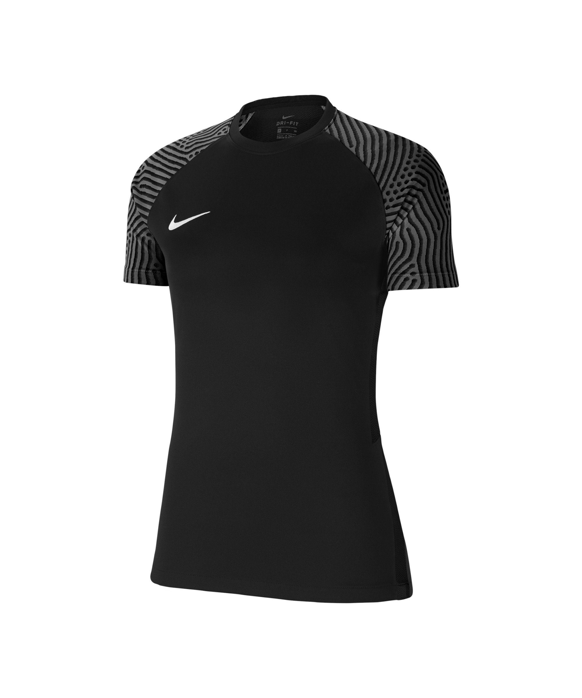 Strike Nike Fußballtrikot schwarzgrauweiss Damen II Trikot kurzarm