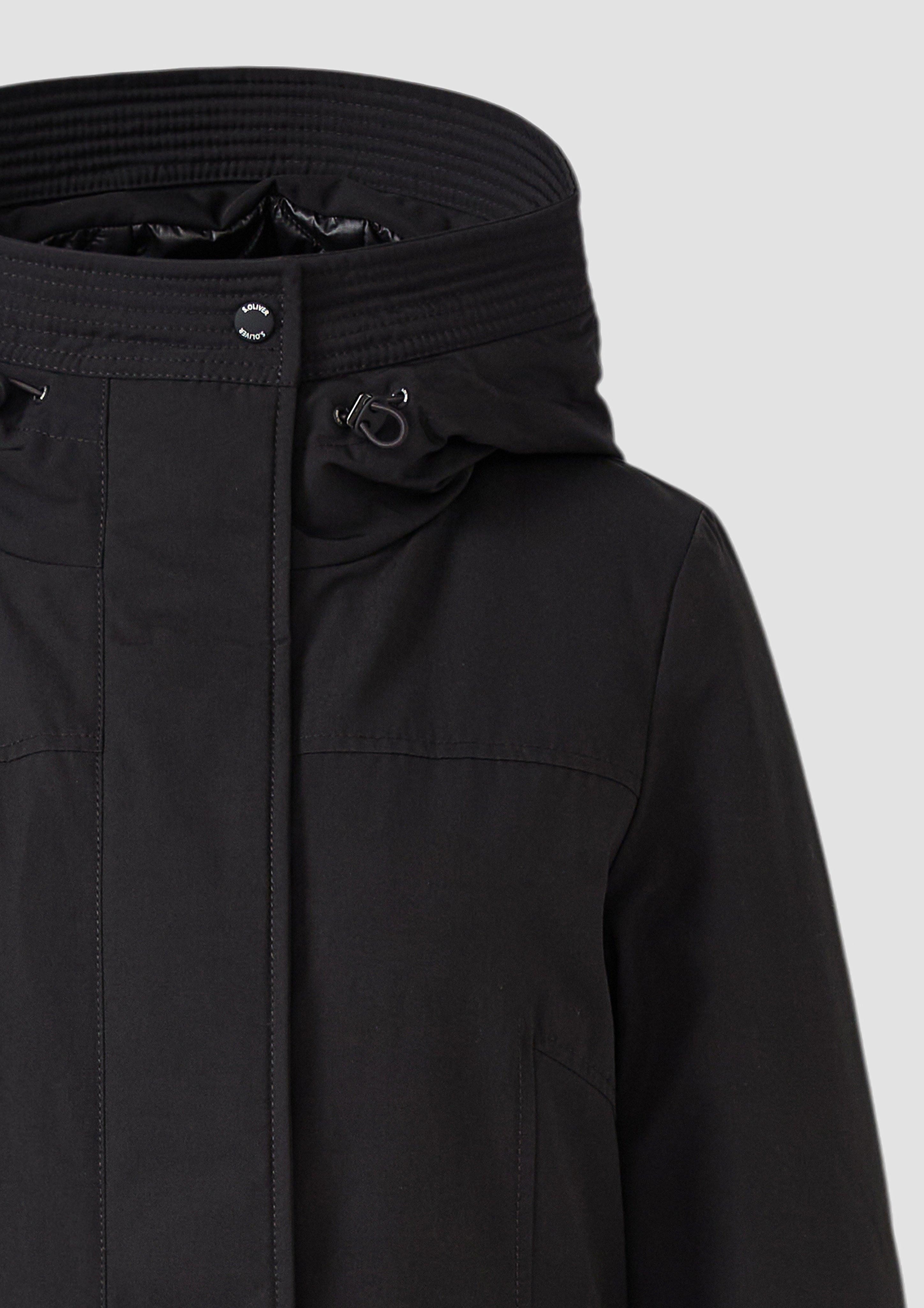 s.Oliver Funktionsjacke Wasserabweisender Parka mit Eingrifftaschen günstig online kaufen
