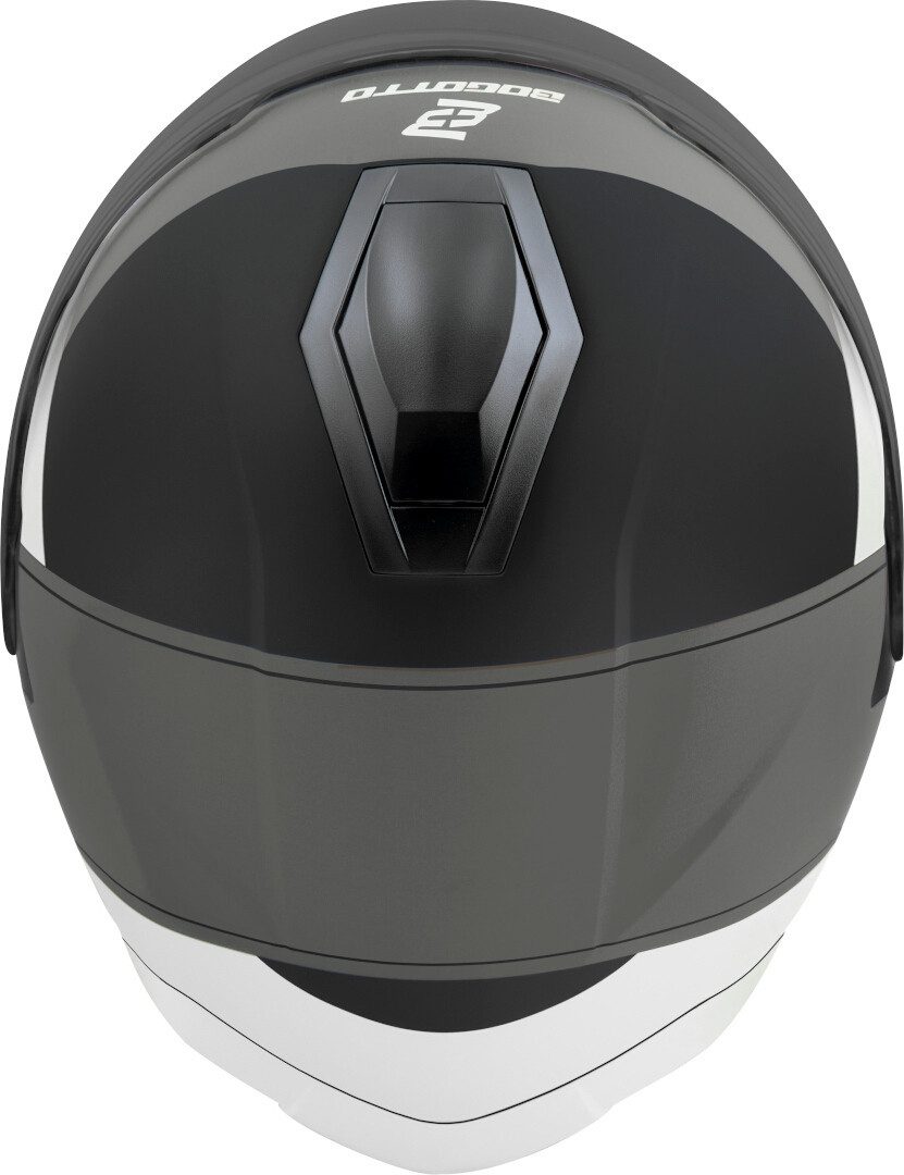 Bogotto Motorradhelm H586 City-B Jethelm, herausnehmbares Innenfutter,integriertes Sonnenvisier