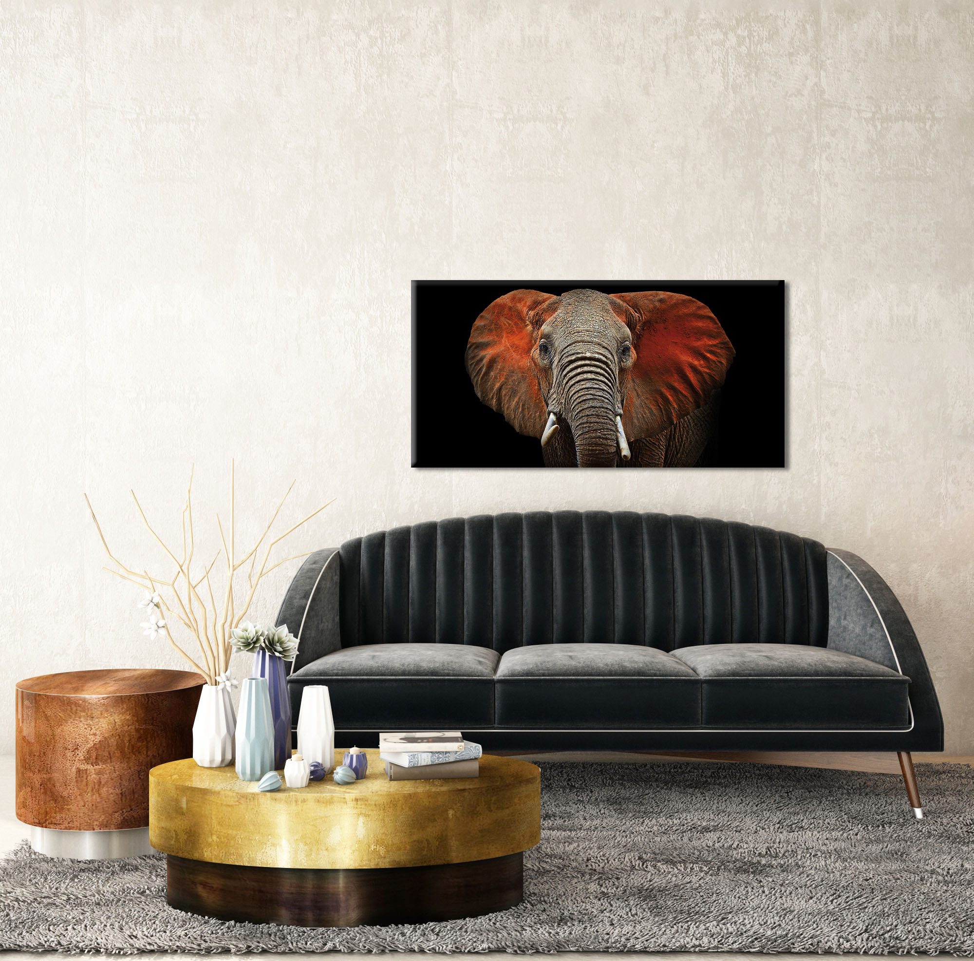 Bönninghoff Leinwandbild, Elefanten (1 St), BxH: günstig online kaufen