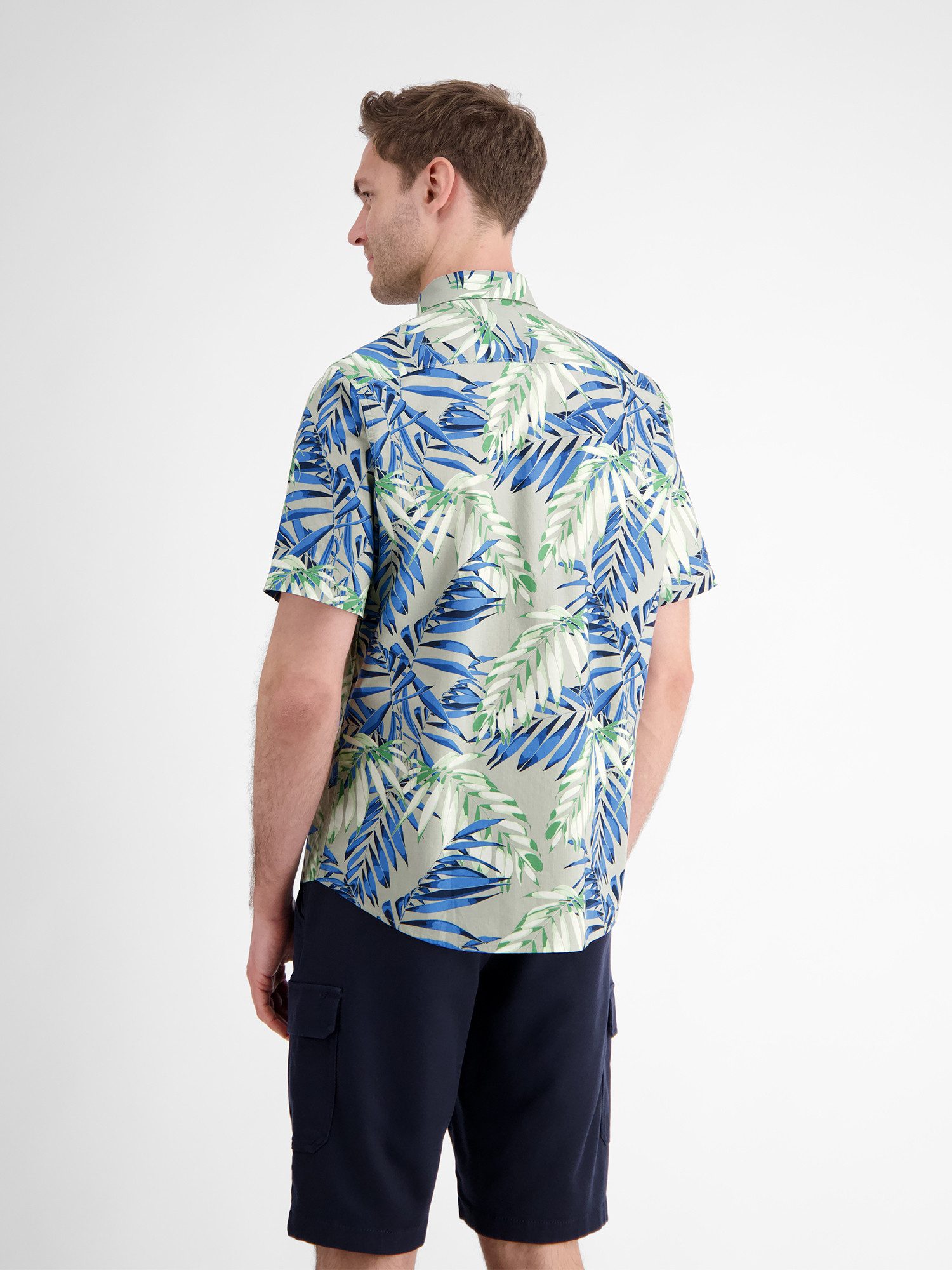 LERROS Kurzarmhemd "LERROS Hawaiihemd, floral gemustert" günstig online kaufen