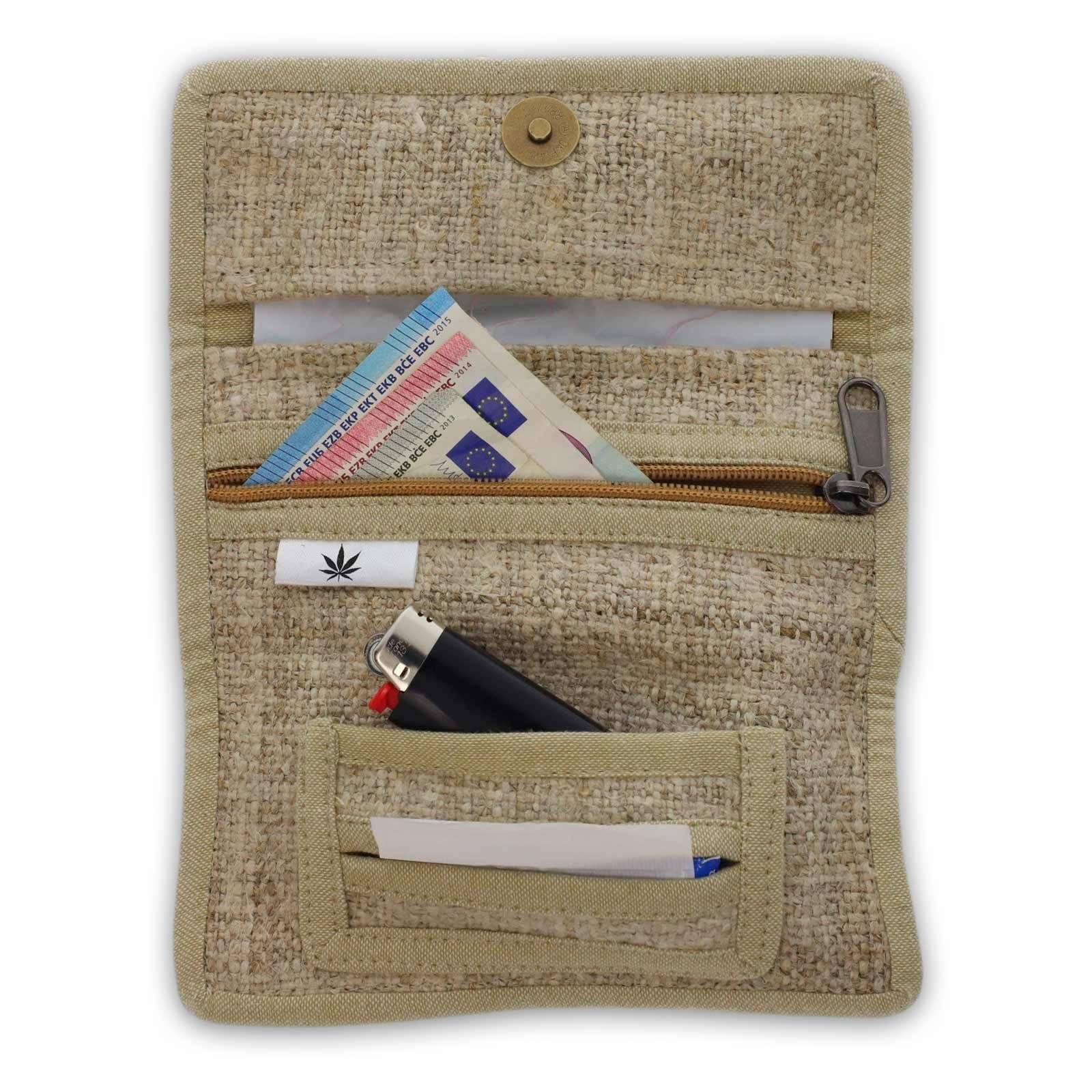 KUNST UND MAGIE Brieftasche Kunst und Magie Tabakbeutel Tabaktasche aus Han günstig online kaufen