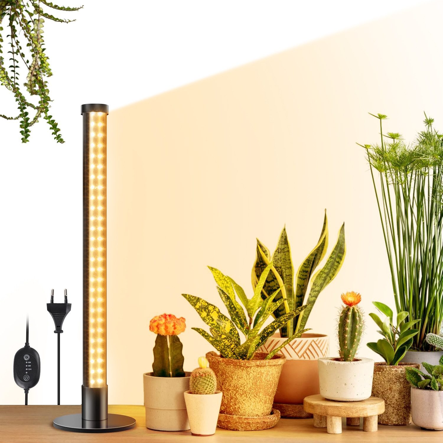 MUPOO Pflanzenlampe LED Stehende Pflanzenzuchtlampe Volles Spektrum H40-122 günstig online kaufen