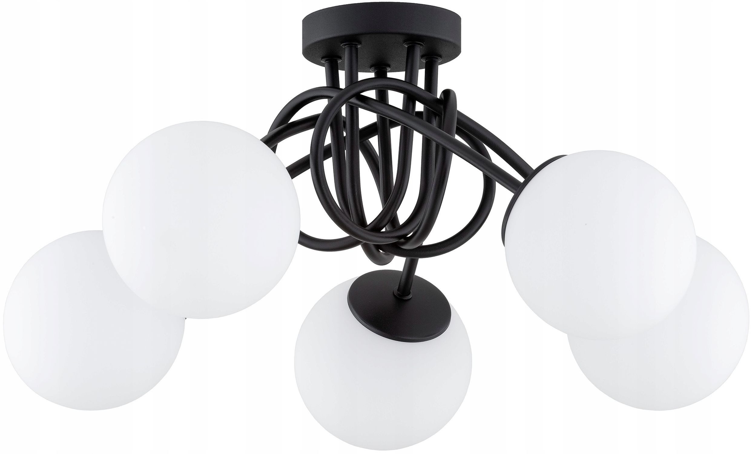 Licht-Erlebnisse Deckenleuchte ELIO, ohne Leuchtmittel, B: 40 cm E27 Kugelschirm Modern