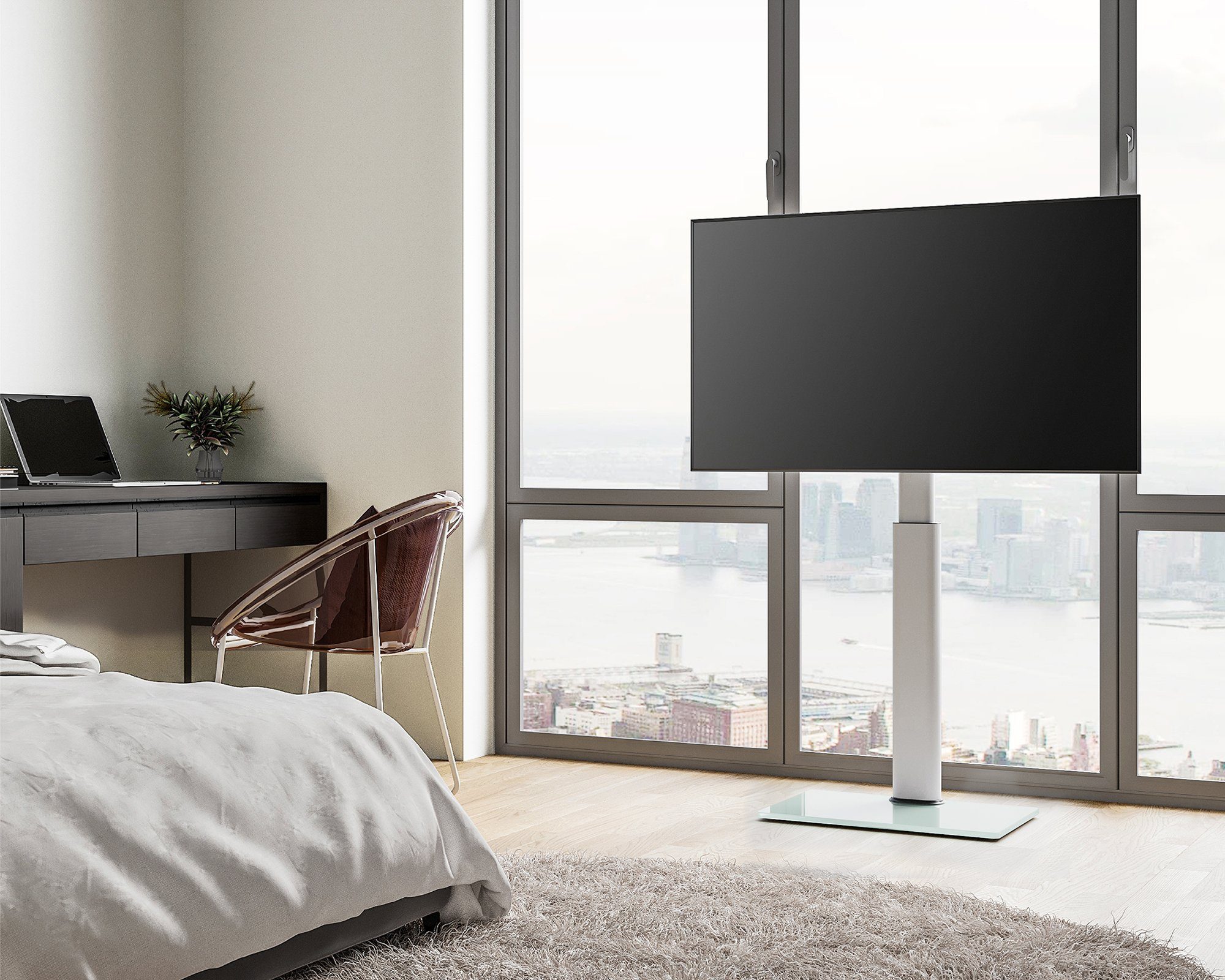 FITUEYES TV-Standfuß, (bis 60,00 Zoll)