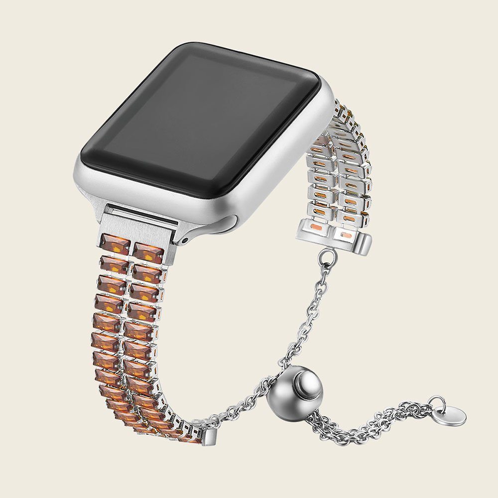 Uhrenarmband Apple Kompatibel FELIXLEO Armband Ersatz Watch Edelstahl Armband 42/44/45/49mm