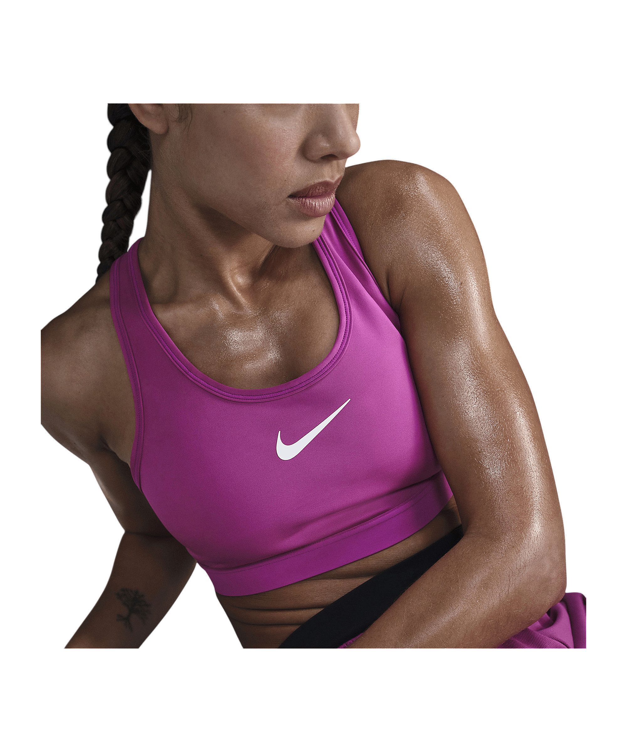 Nike Sport-BH Nike Performance Swoosh Sport-BH Damen default – Bild 3 von 5