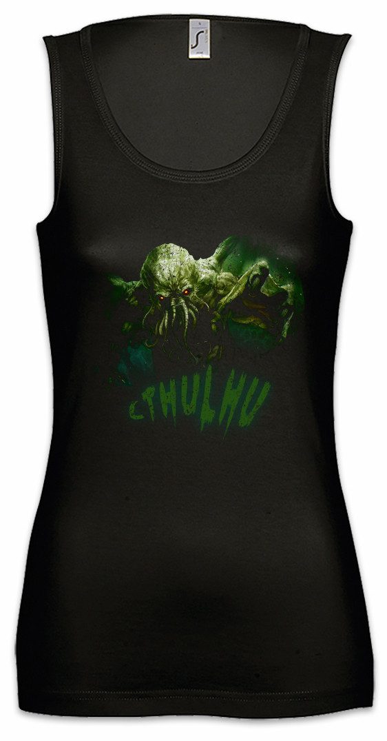 Tanktop Monster Claw Cthulhu Ärmelloses Damen T-Shirt Cthulhu Call Horror
