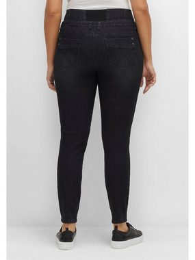 Sheego Stretch-Jeans Große Größen mit High-Waist-Bund