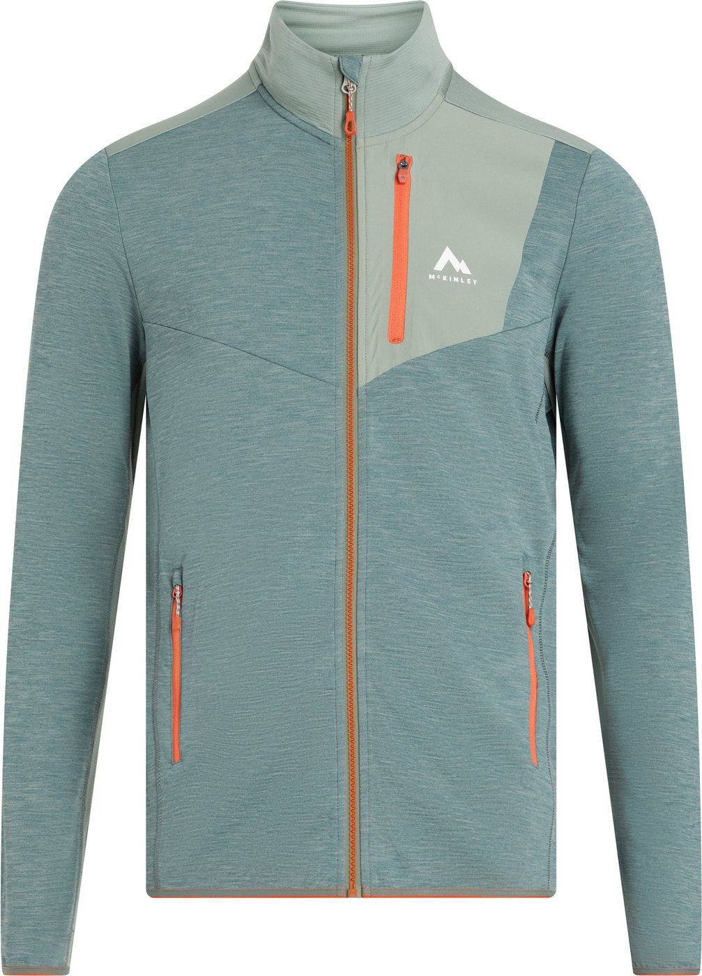 McKINLEY Outdoorjacke He.-Unterjacke Thoma II M MELANGE/GREEN DARK