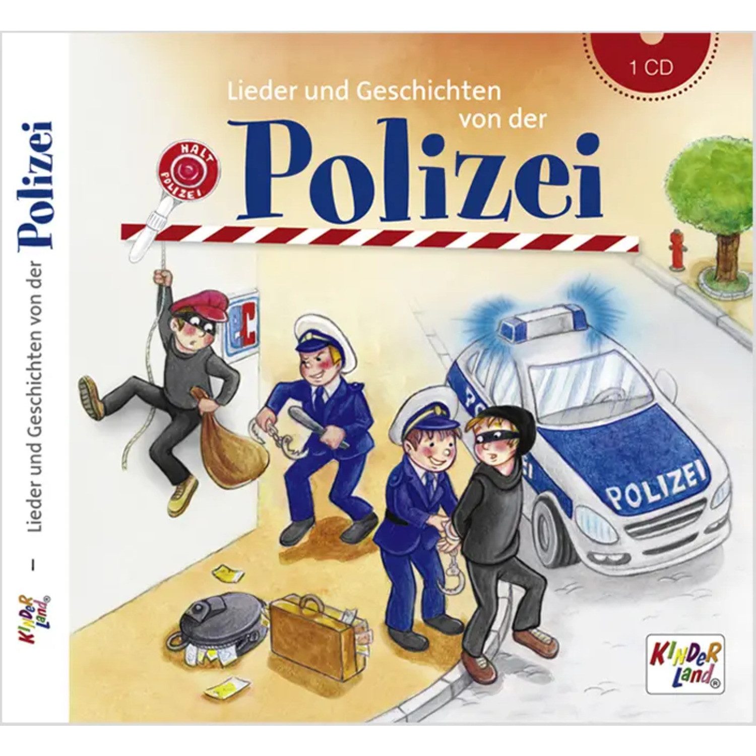 Hörspiel Lieder und Geschichten von der Polizei, Audio-CD