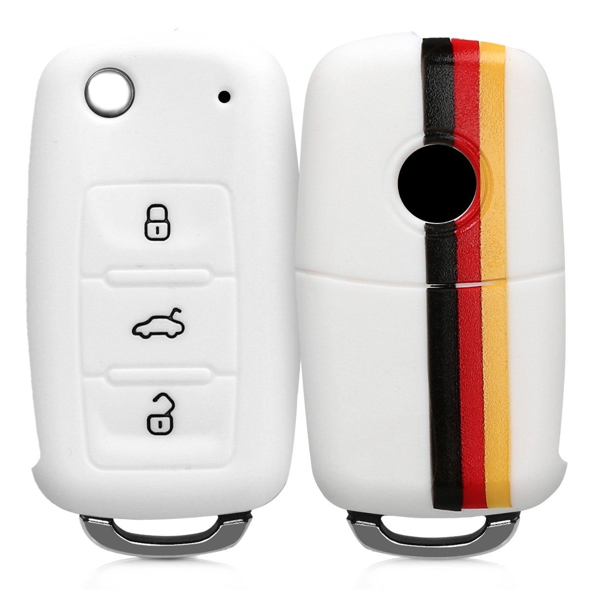 Schlüsseltasche Autoschlüssel Hülle für VW Skoda Seat