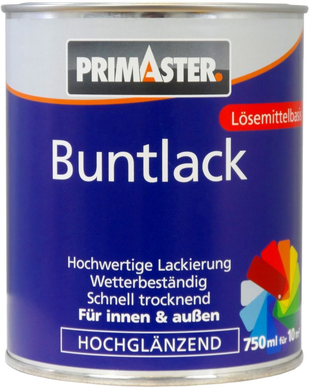 Primaster Acryl-Buntlack Buntlack ml RAL 750 Primaster 9010 weiß