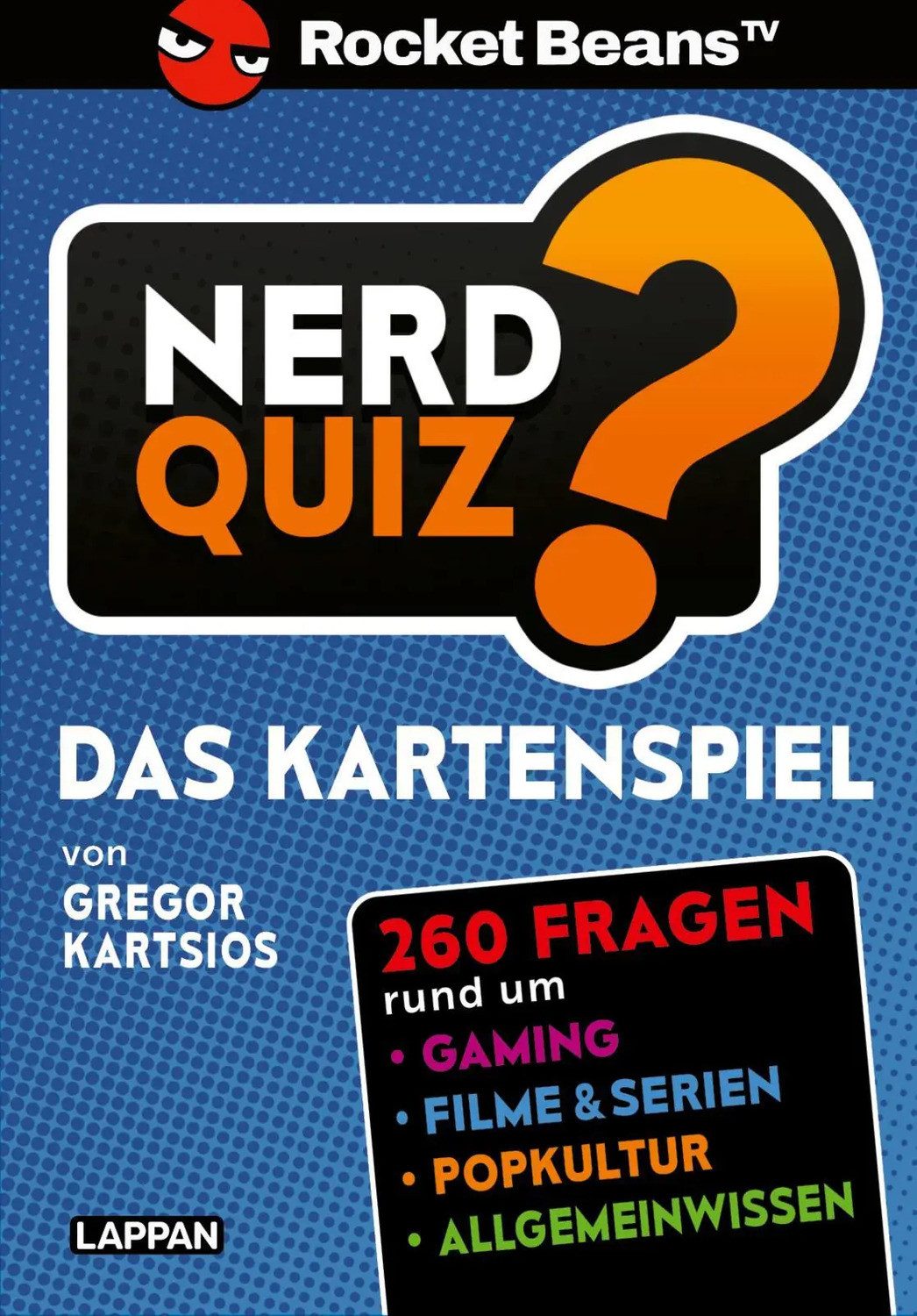 Lappan Verlag Spiel Nerd Quiz - das Kartenspiel