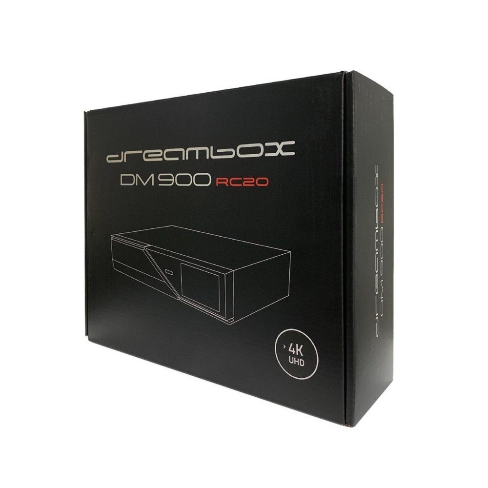 4K Satellitenreceiver E2 RC20 PVR Twin UHD DM900 1xDVB-S2 FBC Linux Dreambox