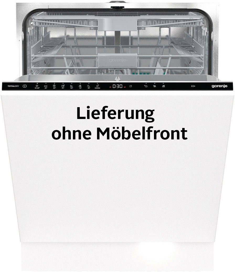 GORENJE vollintegrierbarer Geschirrspüler, GV673C60, automatische Maßgedecke, Türöffnung 16