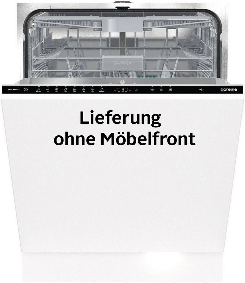 GORENJE vollintegrierbarer Geschirrspüler, GV673C60, 16 Maßgedecke,  automatische Türöffnung