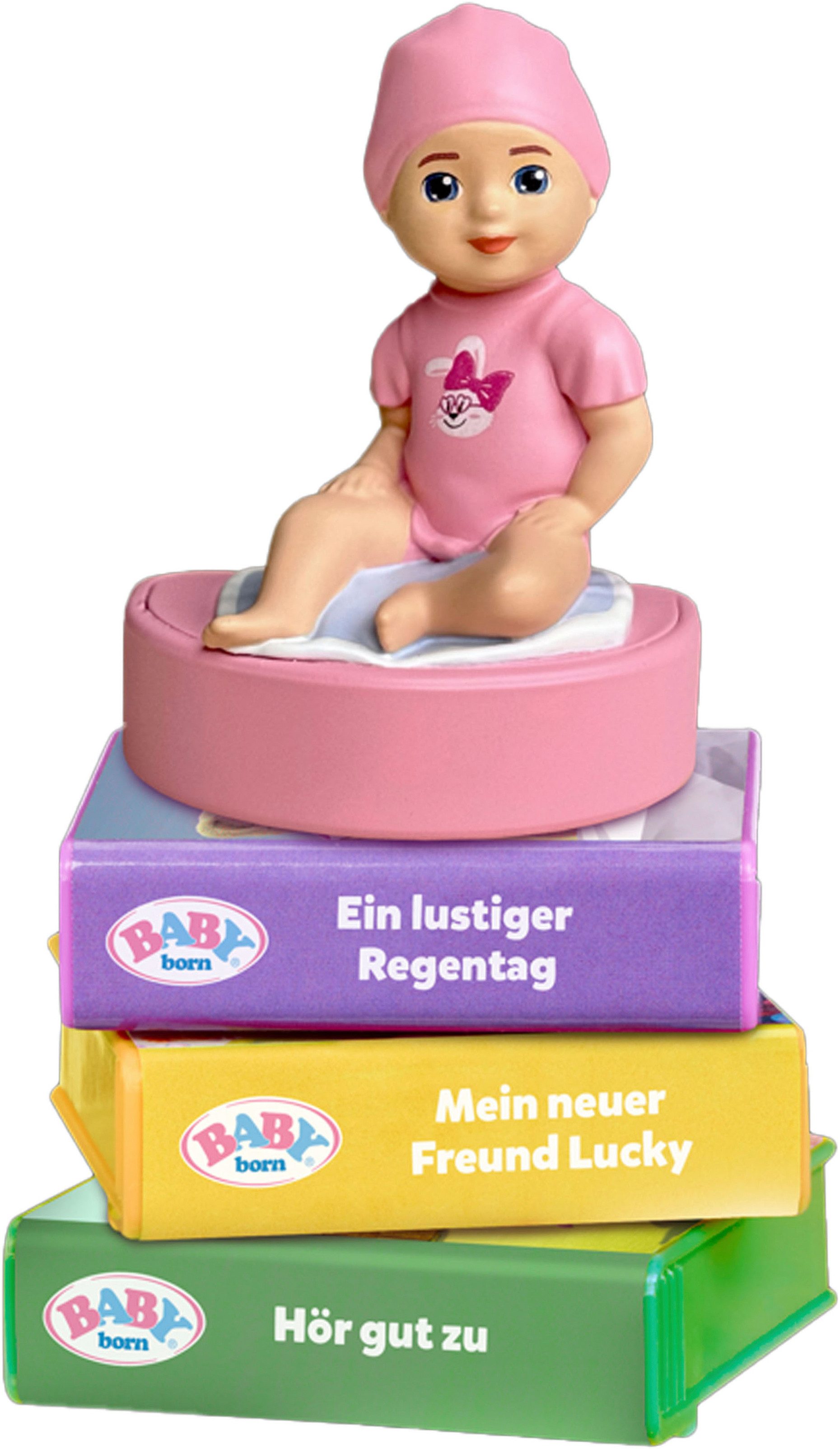 Little Tikes® Hörspielkassette Story Dream Machine, BABY Born Teddy Collection, (Set, 4-St), passend für Story Dream Machine