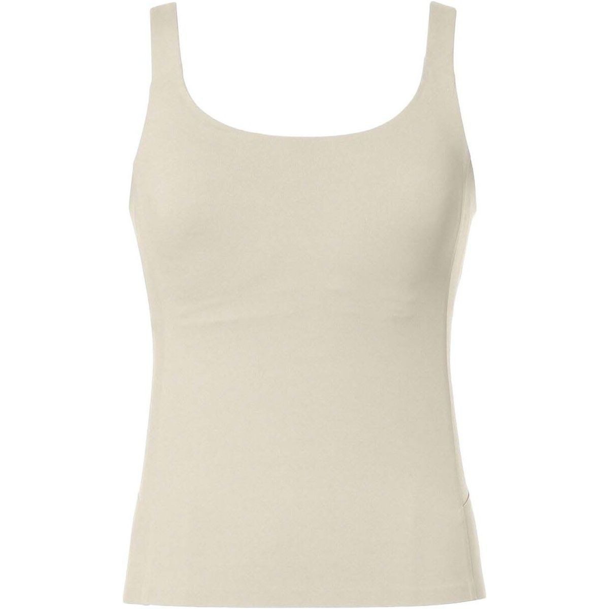 Goldbergh Tanktop Dalia Tank With Bra Elegantes, schnelltrocknendes Tanktop mit integriertem BH, glänzenden