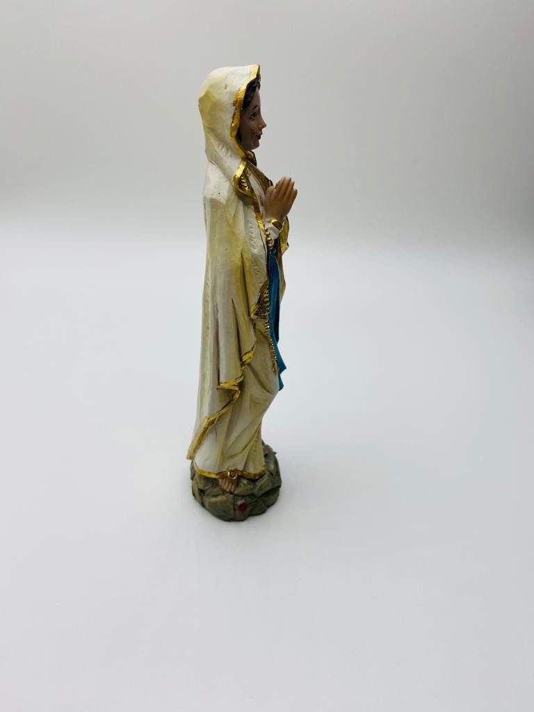 FADEDA Krippenfigur FADEDA Madonna Lourdes in Holzoptik, Höhe in cm: 19,2 – Bild 4 von 5