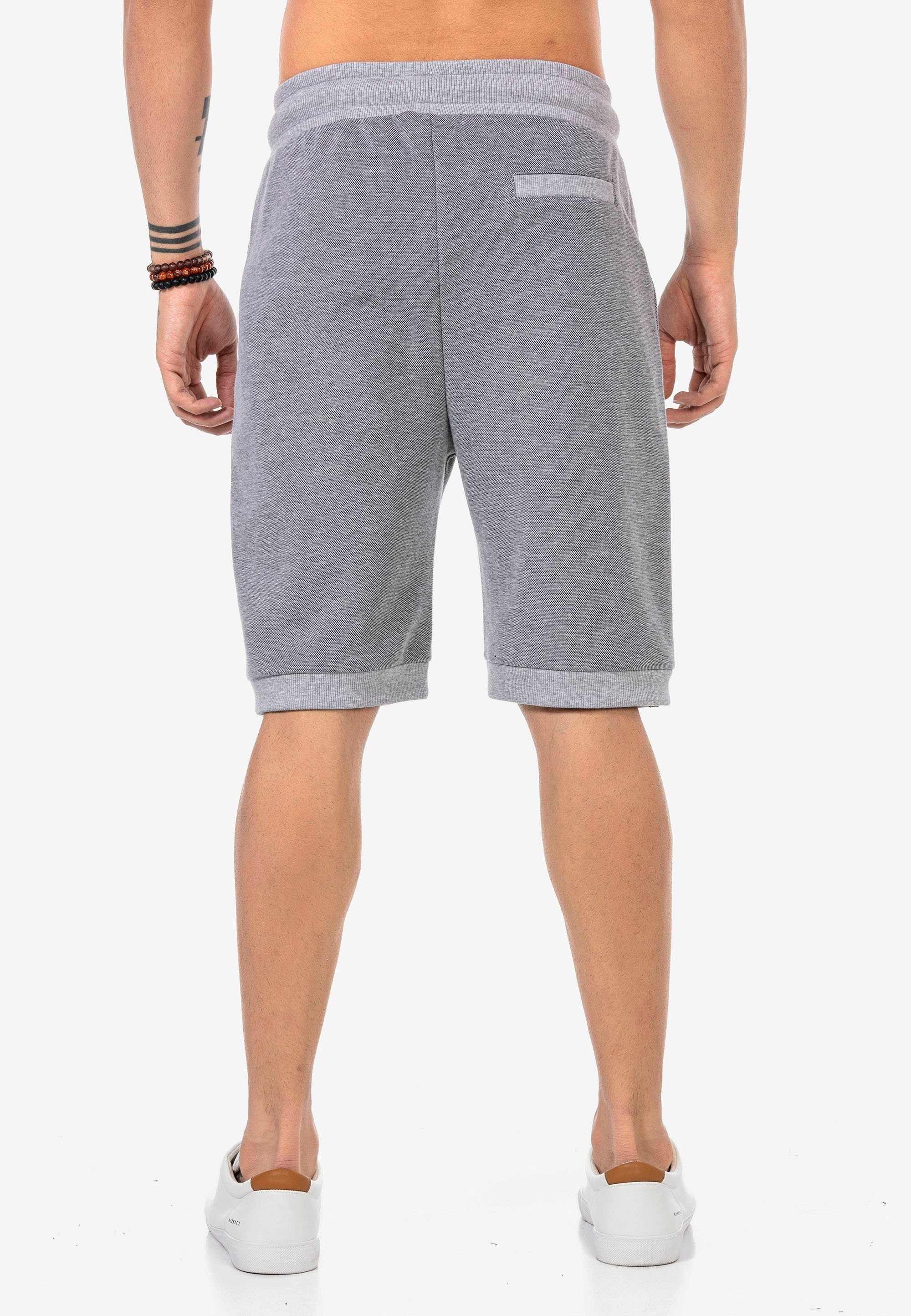 Oldham Kordeln Shorts RedBridge mit dicken grau