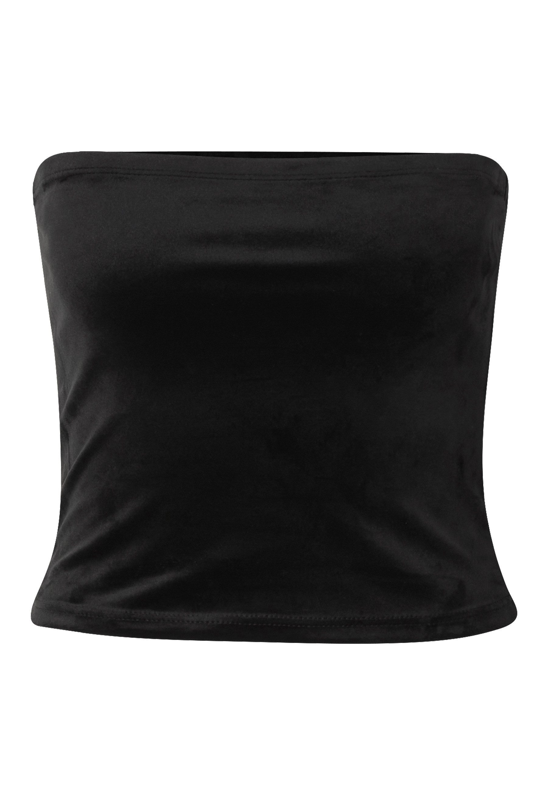 URBAN CLASSICS Sport-BH Urban Classics Damen Ladies Short Velvet Tube Top