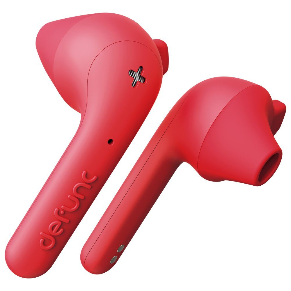 True Basic In-Ear-Kopfhörer Defunc Rot wireless Defunc Wireless InEar-Kopfhörer -