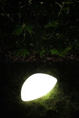 Kiom Dekolicht Leuchtender Stein GlowStone 60x40x18 cm 2x E27, Ablauf verschließbar, Leuchtmittel nicht inklusive, Leuchtmittel abhängig