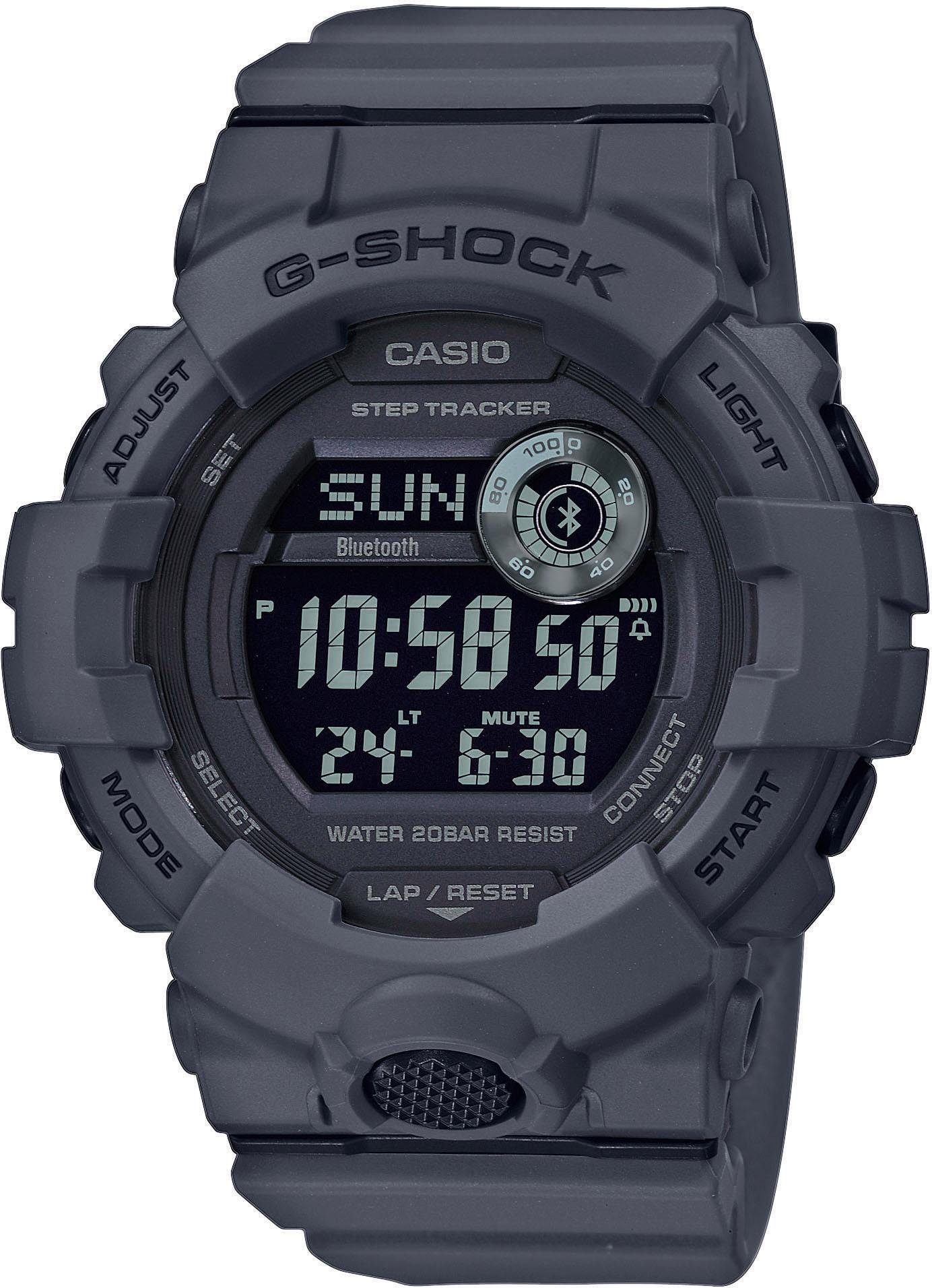 CASIO G-SHOCK GBD-800 Smartwatch, Quarzuhr,Armbanduhr,Herrenuhr,Schrittzähler,bis 20bar wasserd.digital