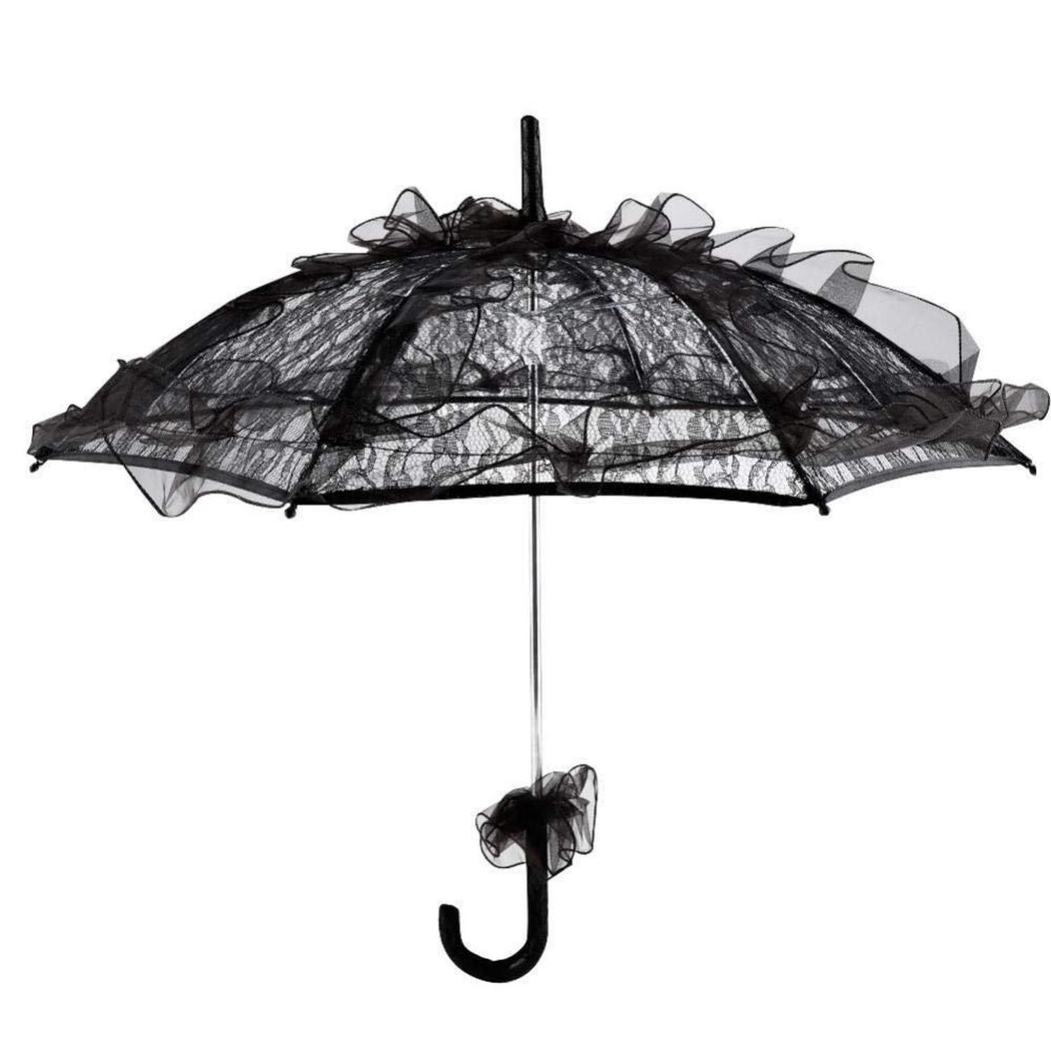 LuxusKollektion Stockregenschirm Spitzen-Regenschirm Sonnenschirm Damen